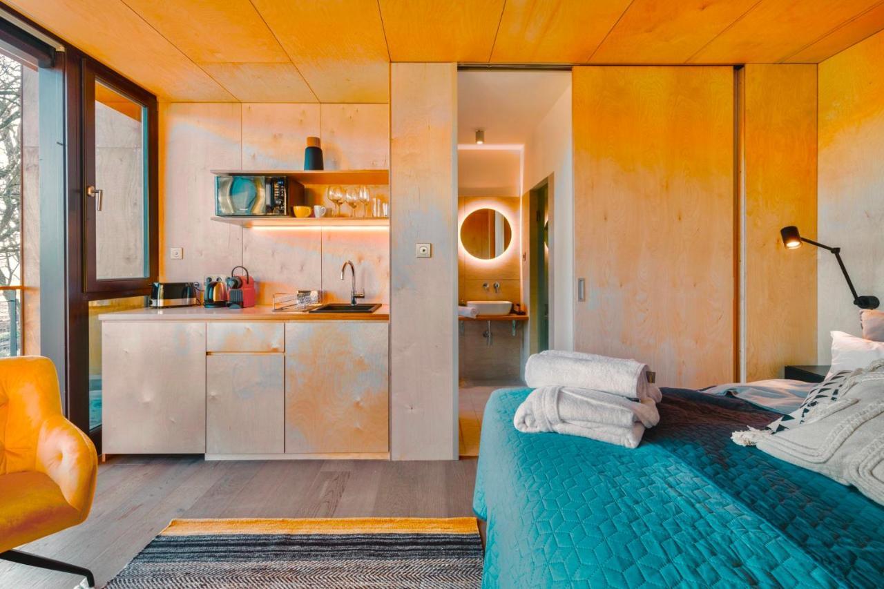 Apartament Treehouses Kapolcs Zalapetend Zewnętrze zdjęcie
